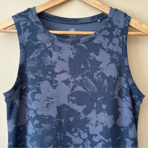 GAIAM| Comfy Floral Sleeveless Casual Scoop Neck Activewear Dress Sz Small